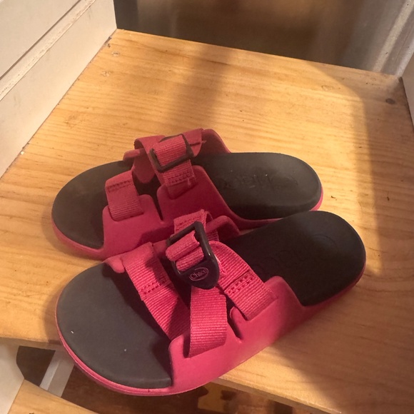 Chaco sandals Slide "Pink" Little girl size 1 - Picture 6 of 9